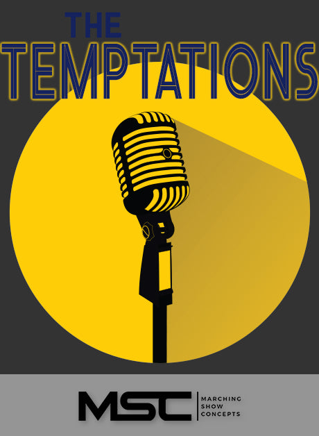 Temptations (Hits of the) (Gr. 3)(7m11s)(26 sets) - Marching Show Concepts