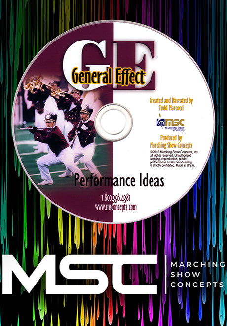 General Effect Performance Ideas DVD - Marching Show Concepts