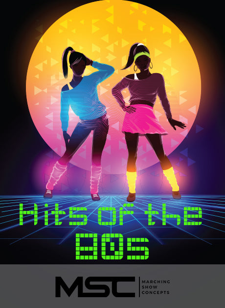 Eighties (Hits of the 80's) (Gr. 2)(6m15s)(19 sets) - Marching Show Concepts