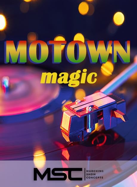 Motown Magic (Gr. 3)(8m06s)(21 sets) - Marching Show Concepts