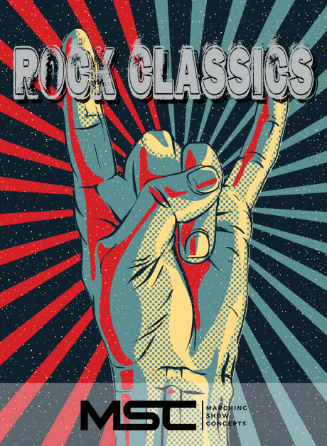 Rock Classics (Gr. 2)(6m33s)(27 sets) - Marching Show Concepts
