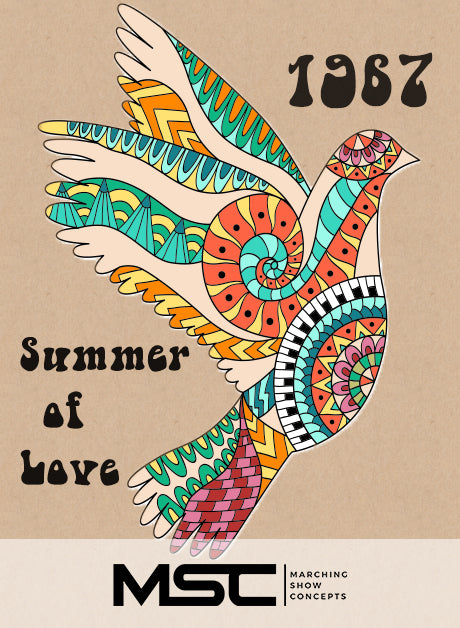 Summer of Love - 1967 (Gr. 3)(6m34s)(41 sets) - Marching Show Concepts