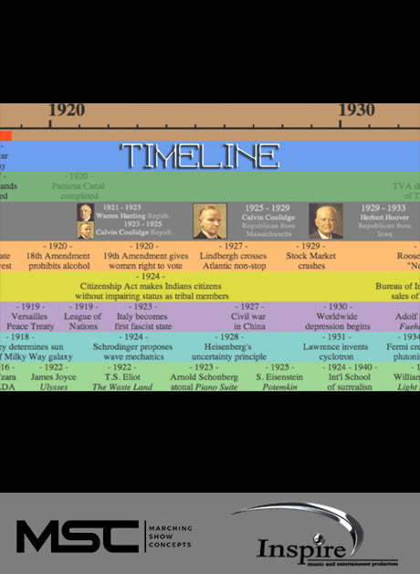 Timeline (Grade 3.5) - Marching Show Concepts