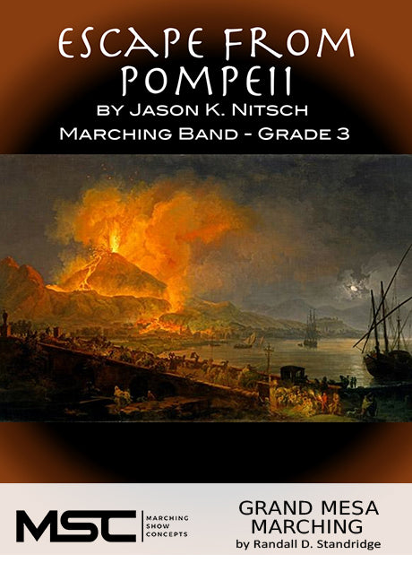 Escape From Pompeii - Marching Show Concepts